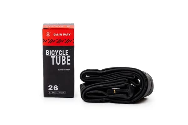 Велокамера 26 Gainway - 26х1.95/2.125 (AV ниппель 35 мм) , Черный
