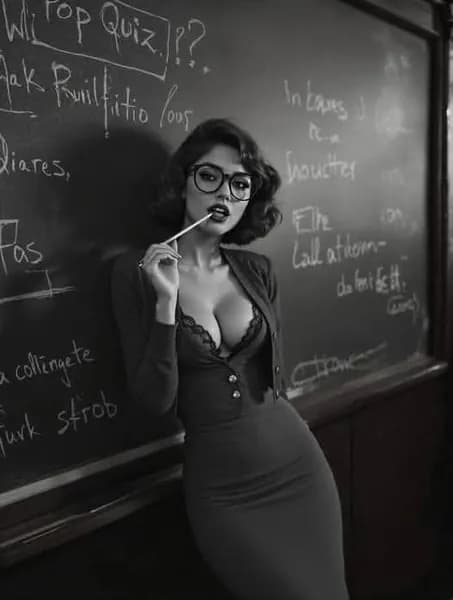 Черно белая эротика. Pin Up girl Мини постер 10*15см