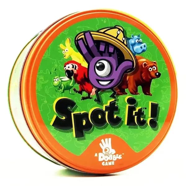 Настольная игра Доббль/ Дубль Spot it! Bear haunt- отличное развлечение для всей семьи и забавный подарок на Рождество!