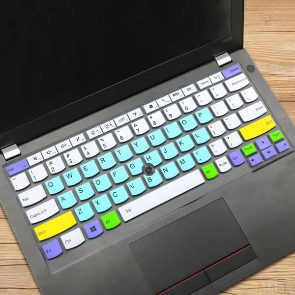 Защитная силиконовая накладка на клавиатуру, премиумчехол для ноутбуков Lenovo ThinkPad L13, X13, Yoga X380, X390, X395