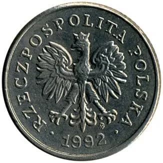 50 грошей, 1992, Польша