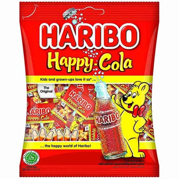 Жевательный мармелад Haribo Happy Cola, 80 г