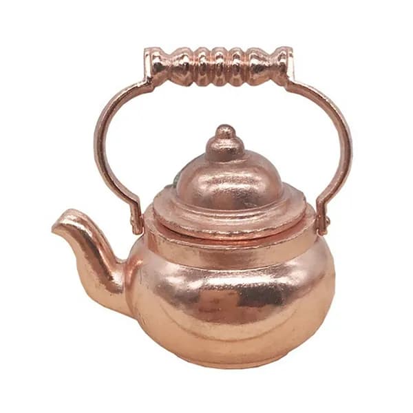 Мини Чайник Для Декора И Творчества Розовое Золото 2 5x1 3Cm