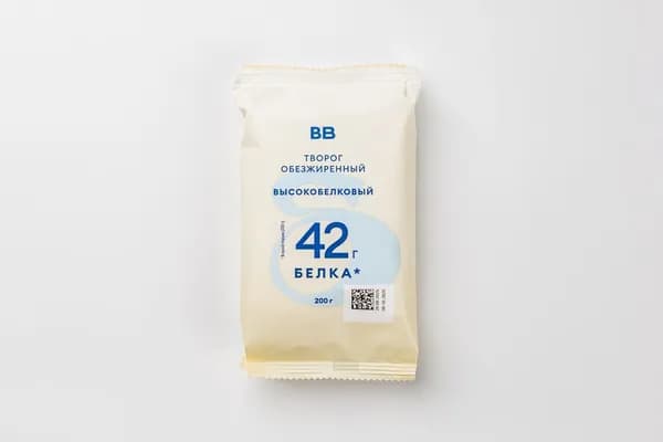 Творог обезжиренный высокобелковый, 200 г