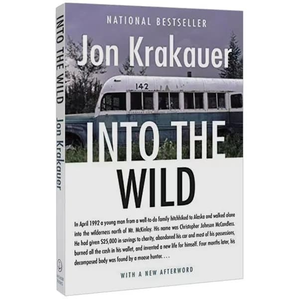 Into the Wild True Life Adventure & Human Psychology Classic Literature Book