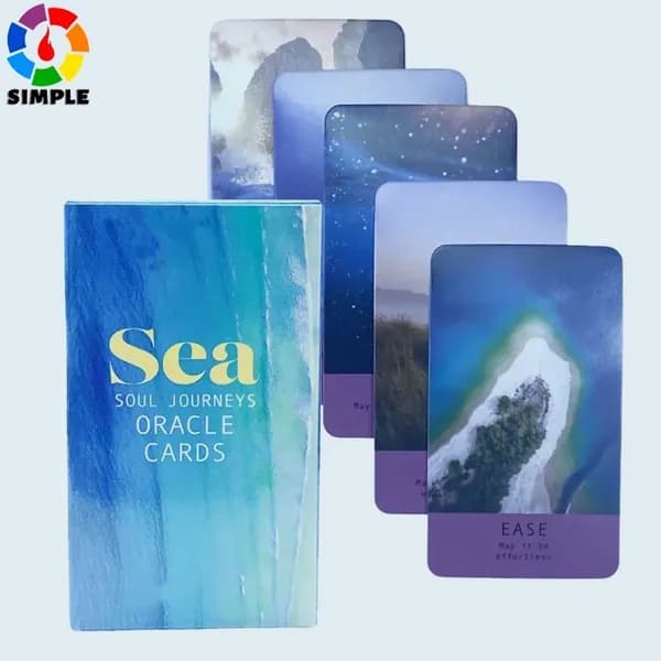 Оракул-карта Путешествия морской души в Таро. Sea Soul Journeys Oracle Card Tarot