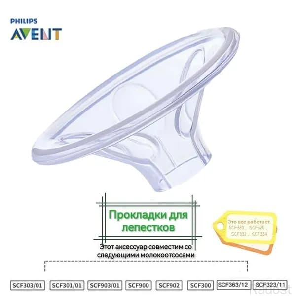 Для AVENT Электрический молокоотсос SCF902 SCF903 SCF301 SCF302 SCF302Силиконовый лепесток Аксессуары