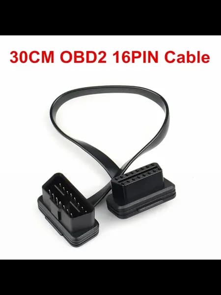 30см OBD2 16PIN кабель для автосканера