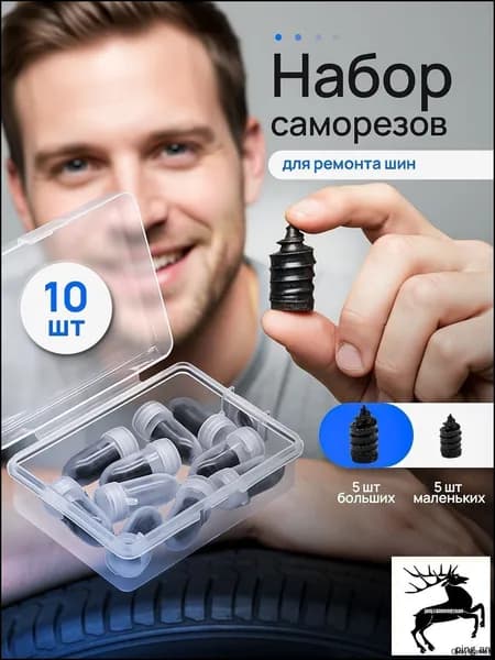 Набор для ремонта шин, 10 шт.
