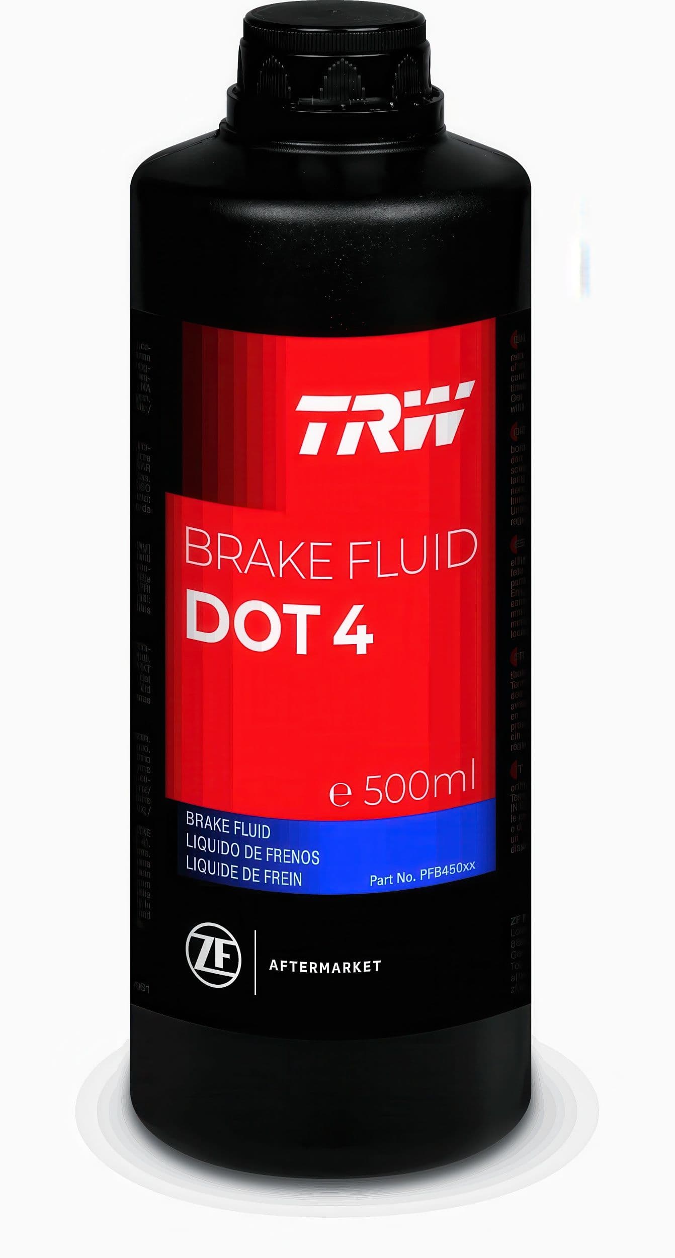 Тормозная жидкость DOT 4, 0.5л, арт PFB450SE