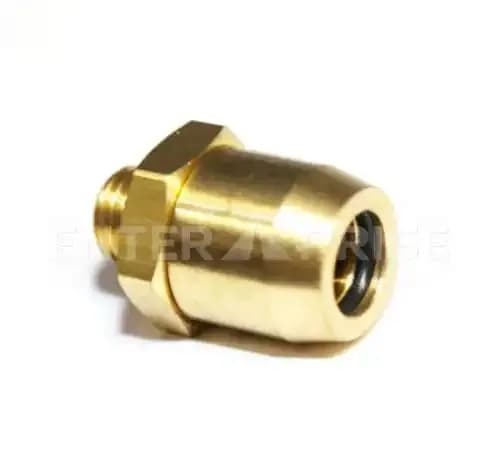 Фитинг пневматический прямой латунь М12х1,5/ D12 E521M12T12 ENTERPRISE/2-4-9