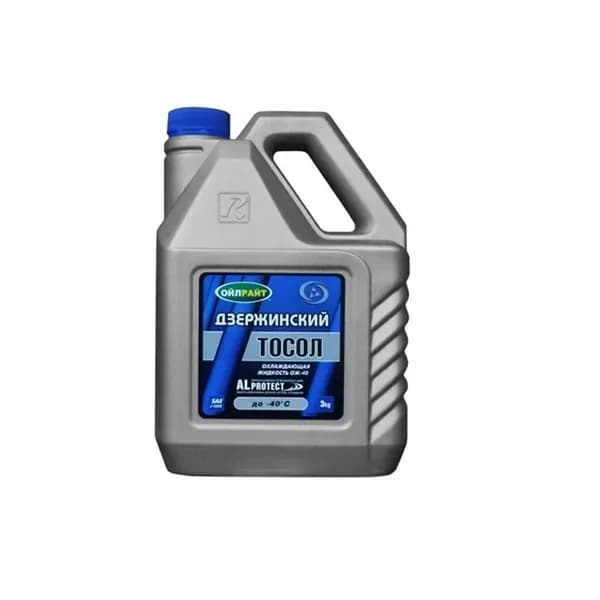 OILRIGHT Тосол Дзержинский ОЖ-40 3кг, арт. 5039