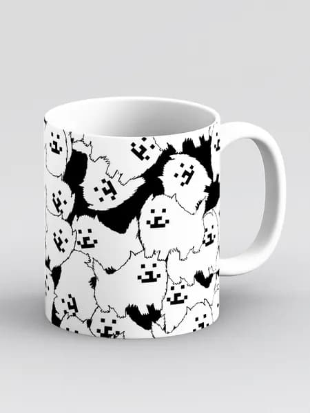 Кружка "Undertale. Андертейл. Надоедливая собака, пес Тоби Фокс"