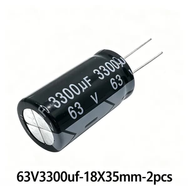 63v3300uf Алюминиевые электролитические конденсаторы 63В 3300мкФ, размер 18х35 мм