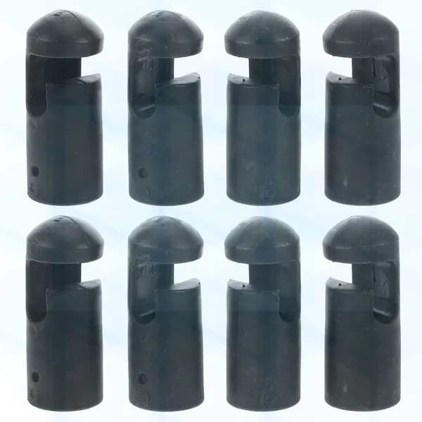 8 Пcs Крышки Для Вертикальных Опор Мини Трampлины Размер 7.30X3.00X3.00CM