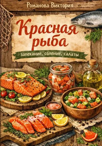 Красная рыба: запекание, соление, салаты | Романова Виктория | Электронная книга