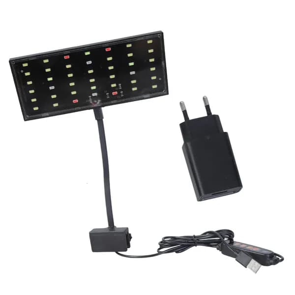 Светодиодная лампа для аквариума с регулировкой яркости, - ZY A6 USB-мод синхронизации