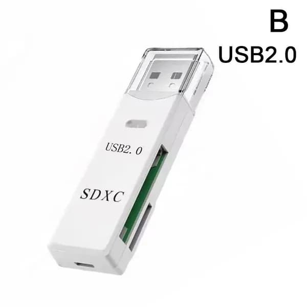 Картридер USB 3.0 - Micro SD-переходник для флешкарт 2 в 1