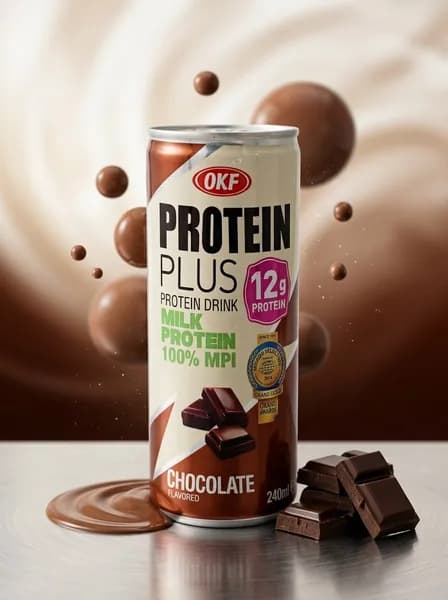Безалкогольный напиток OKF Protein Plus Chocolate Шоколад 240мл Корея