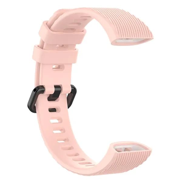 Силиконовый ремешок для фитнес-браслета Huawei Band 4 Pro TER-B29S, светло-розовый