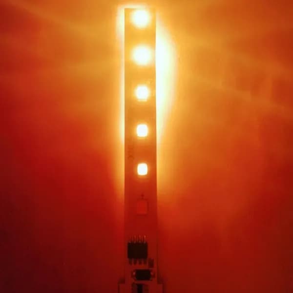 Солнечная плата для светодиодной свечи с эффектом пламени, 1,2 В, 12 LED, 80,8 11,8 мм