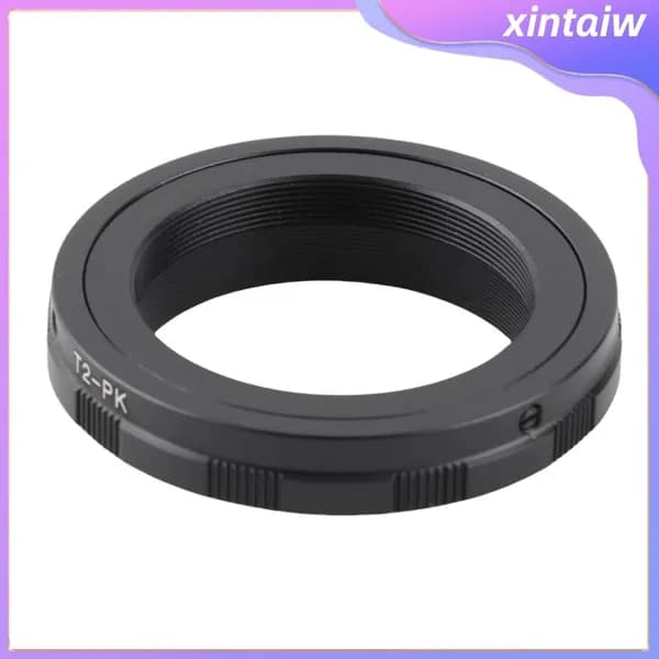 Адаптер для объектива Andoer T2-PK, металлический, совместимый с камерами Pentax K-mount