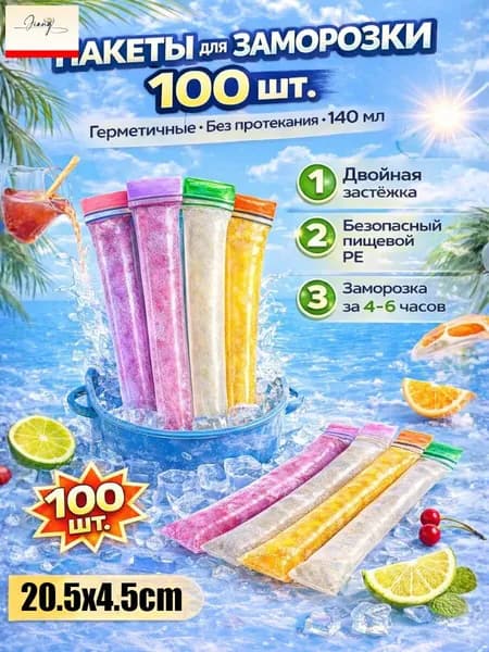Форма для льда, 100 шт