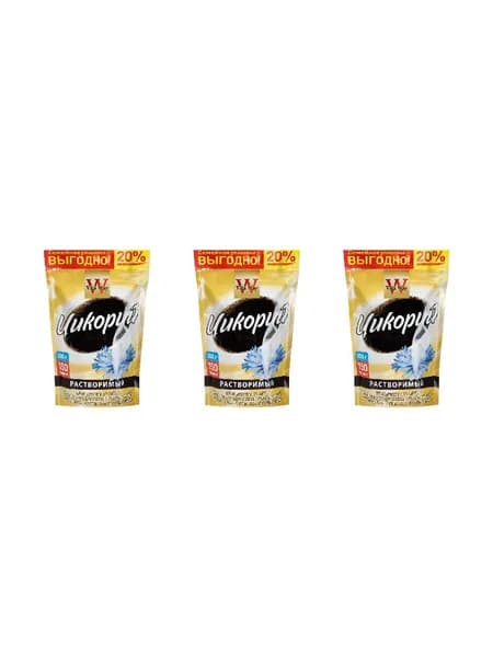 Vita Way Цикорий растворимый порошкообразный 300 г, 3 шт