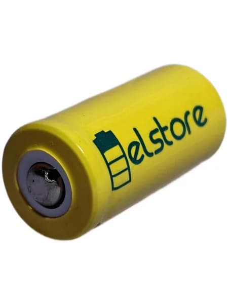 Аккумулятор с плюсовой клеммой Elstore INR16340 3,7 V 700 mAh