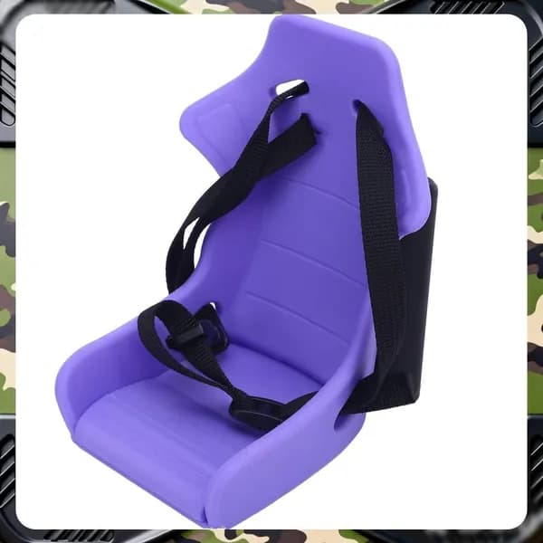 Переноска для куклы на велосипеде фиолетовый