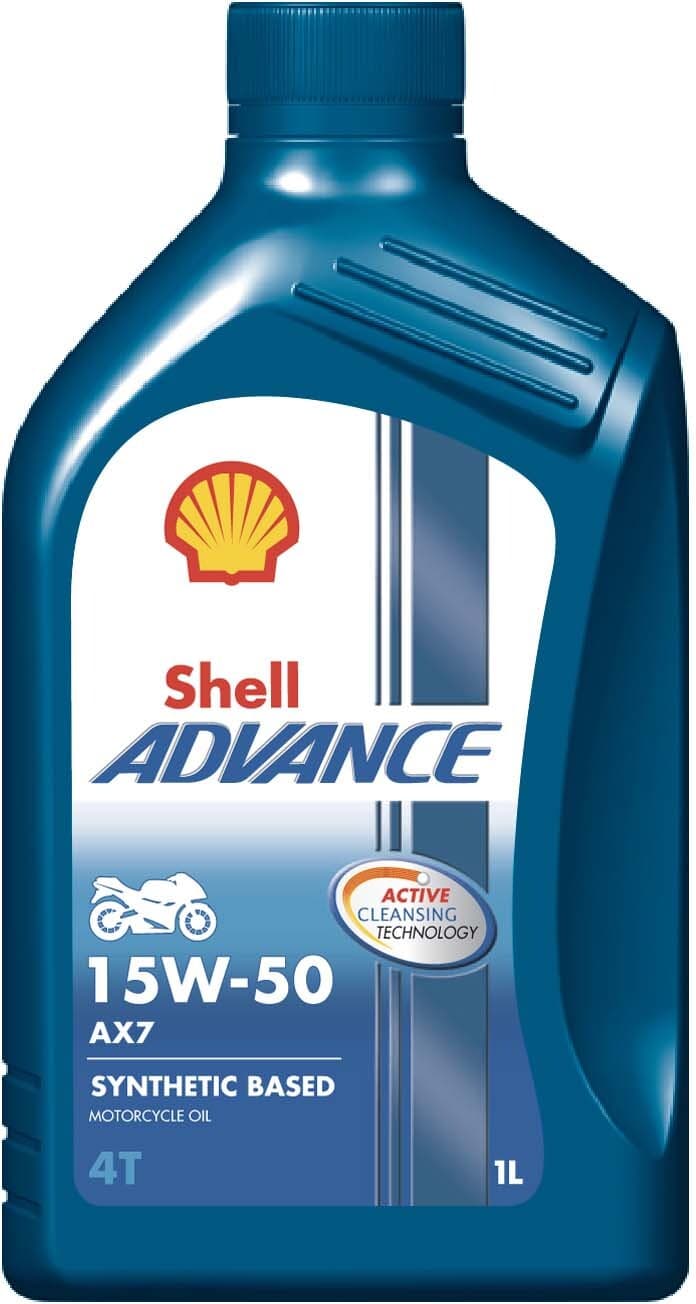 Shell Advance 15W-50 Масло моторное, Полусинтетическое, 1 л