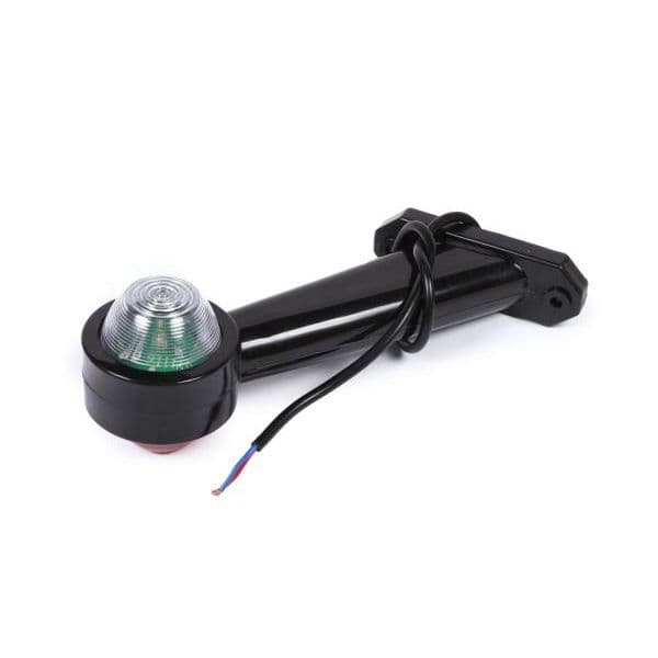 Фонарь габаритный led, рожок кр бел наклонный, epdm universal STELLOX 87-33520-SX, oem 20223832