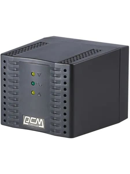 Стабилизатор напряжения Powercom TCA-1200 Black Tap-Change, 600W