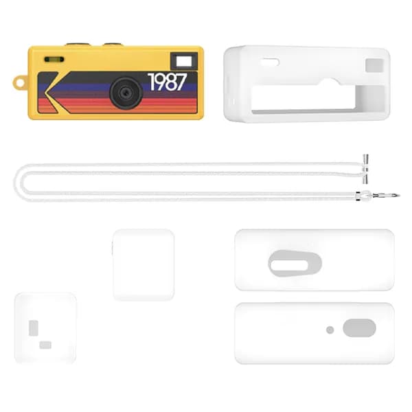 Силиконовый чехол для камеры Kodak Charmeira Keychain, прозрачный, противоударный