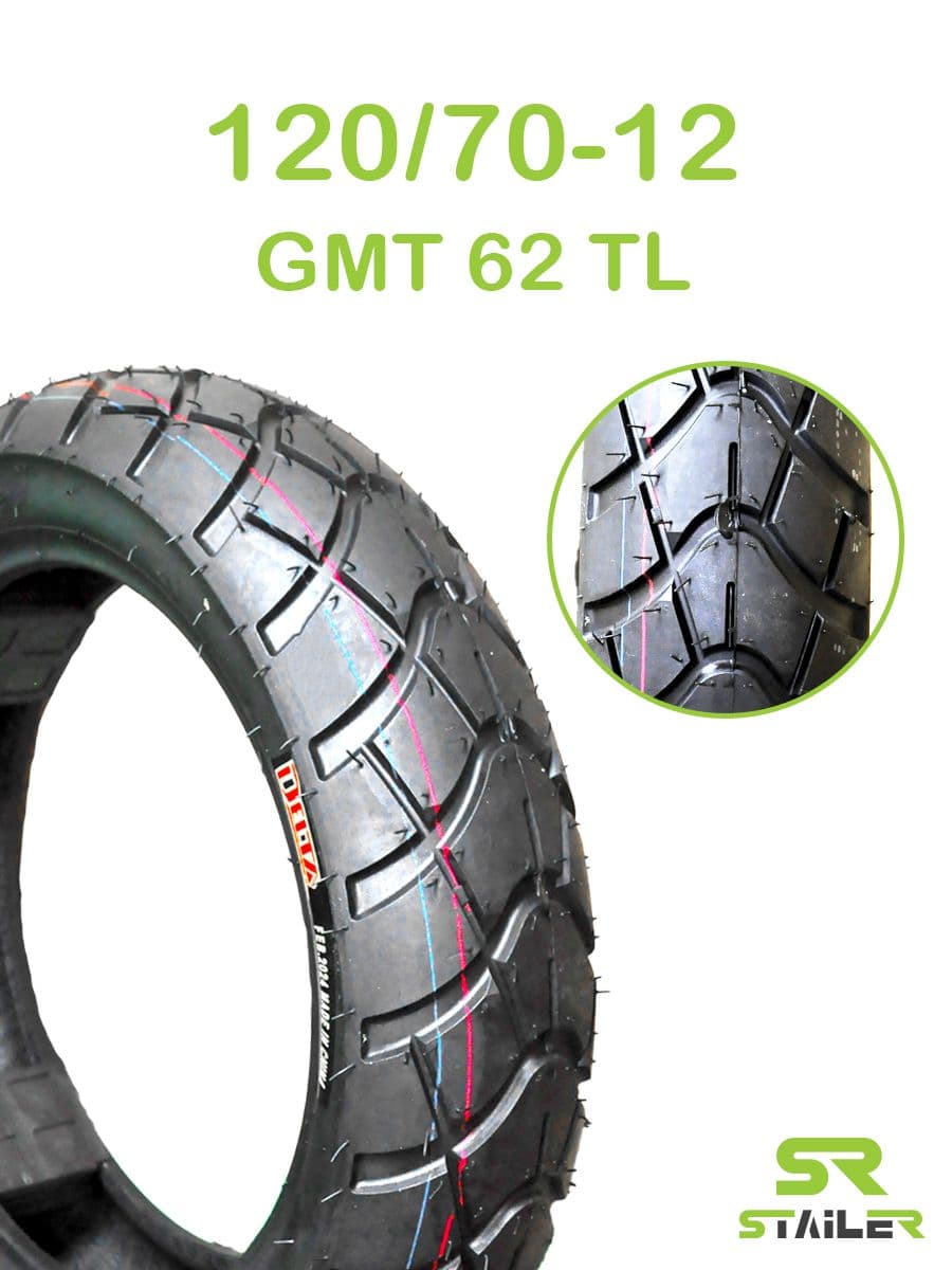 A.Шины для мотоциклов120/70-12*1... Мотошины  120/70 R12
