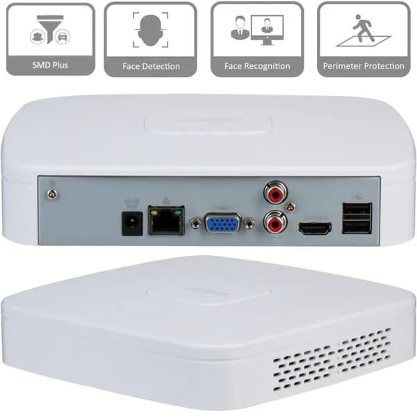 Dahua DH-NVR4116-4KS3 16 канальный видеорегистратор IP для камер видеонаблюдения, NVR регистратор сетевой 4K H.265+/H.265