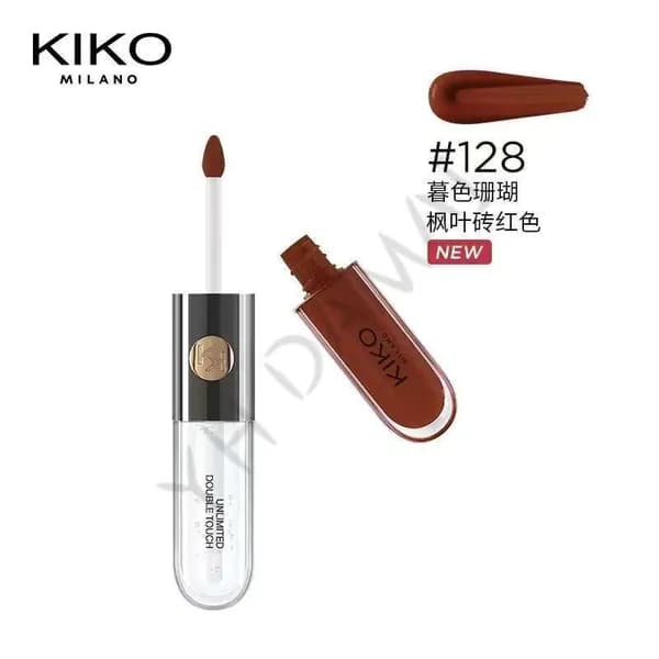 Kiko Milano Двухголовая глазурь для губ зеркальная 6 мл