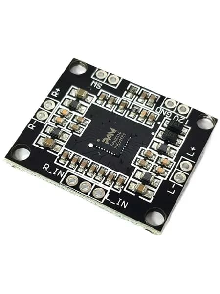 PAM8610 Цифровой усилитель мощности модуль платы 2x15 Вт двухканальный стерео аудиоусилитель класса D XH-M181 (1 шт.)