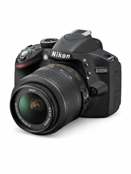 Фотоаппарат зеркальный Nikon D3200 Kit 18-55mm VR, черный