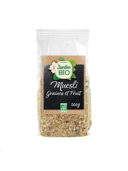 Мюсли с семенами и изюмом, Lea Nature Jardin Bio, 500 г