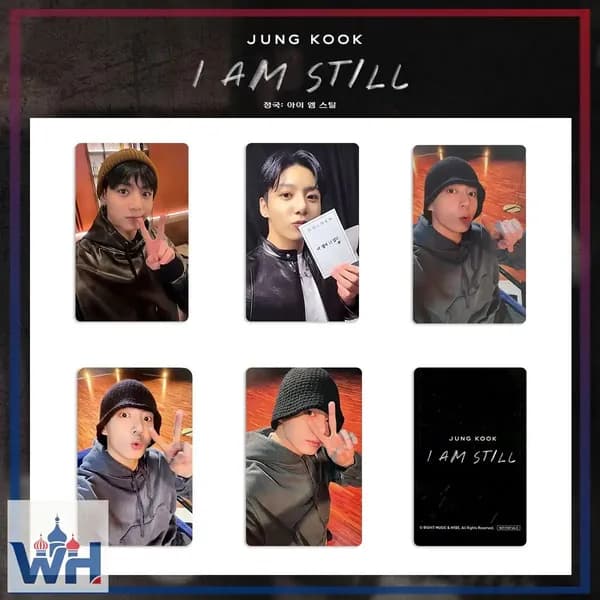 Карточки BTS Коллекционная карточка БТС JK I AM STILL Jungkook Коллекционная карточка 5.4*8.6cm