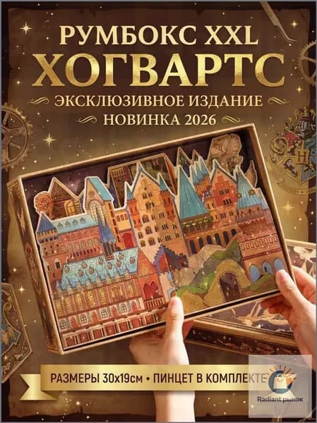 Румбокс-антистресс Хогвартс XXL/ Эксклюзивное издание