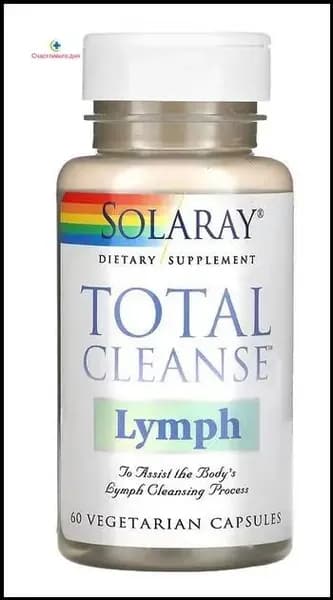 Total Cleanse для лимфы, 60 вегетарианских капсул