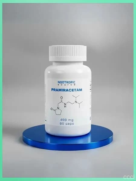 Прамирацетам Pramiracetam 400 мг 90 капсул Nootropic Source