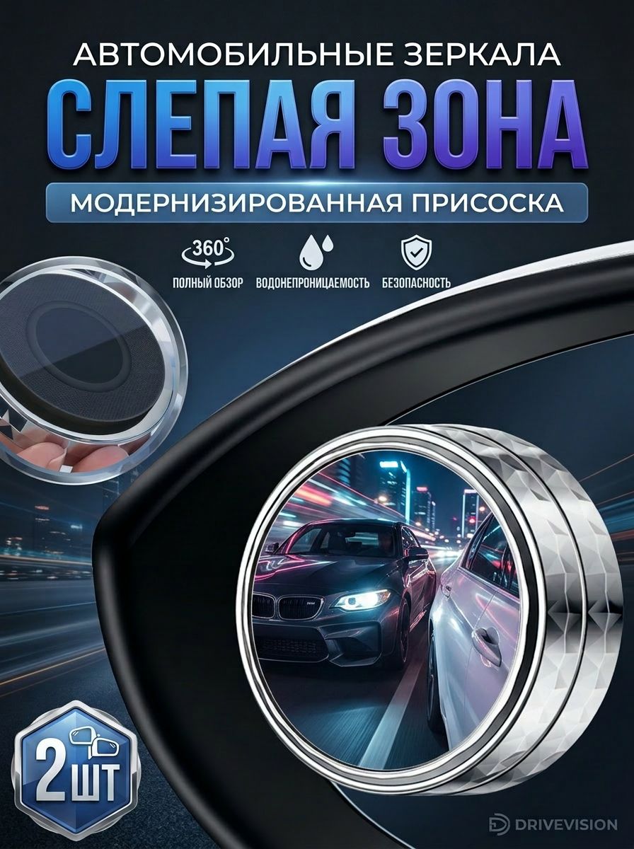 Зеркало мертвой зоны Комплект, арт. RLAN36