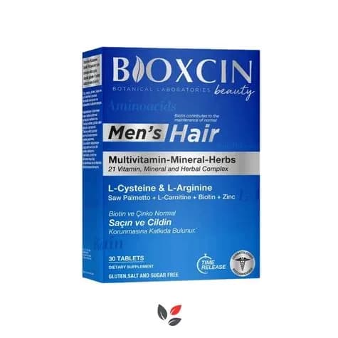 Bioxcin Mens Hair Мультивитамины для мужских волос 30 таблеток
