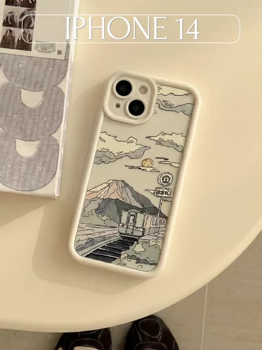Чехол для iPhone 14 с принтом, защитный