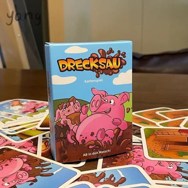 "DRECKSAU"Интерактивная игра Детская головоломка Картовая игра Семейная вечеринка
