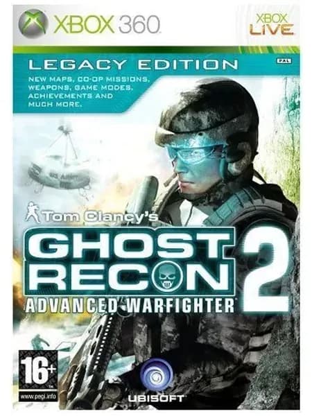Tom Clancys Ghost Recon Advanced Warfighter 2 Legacy Edition ENG Видеоигра на диске Xbox 360. Товар уцененный