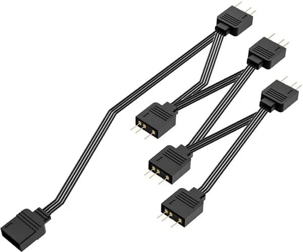 Кабель-разветвитель ID-Cooling FS-06 ARGB (6шт*3pin ARGB)
